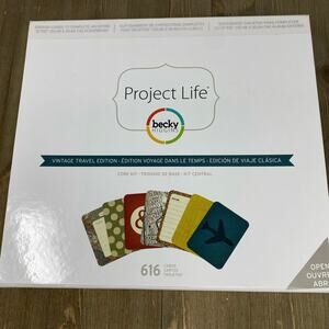 Project Life SEALED kit Vintage Travel edition